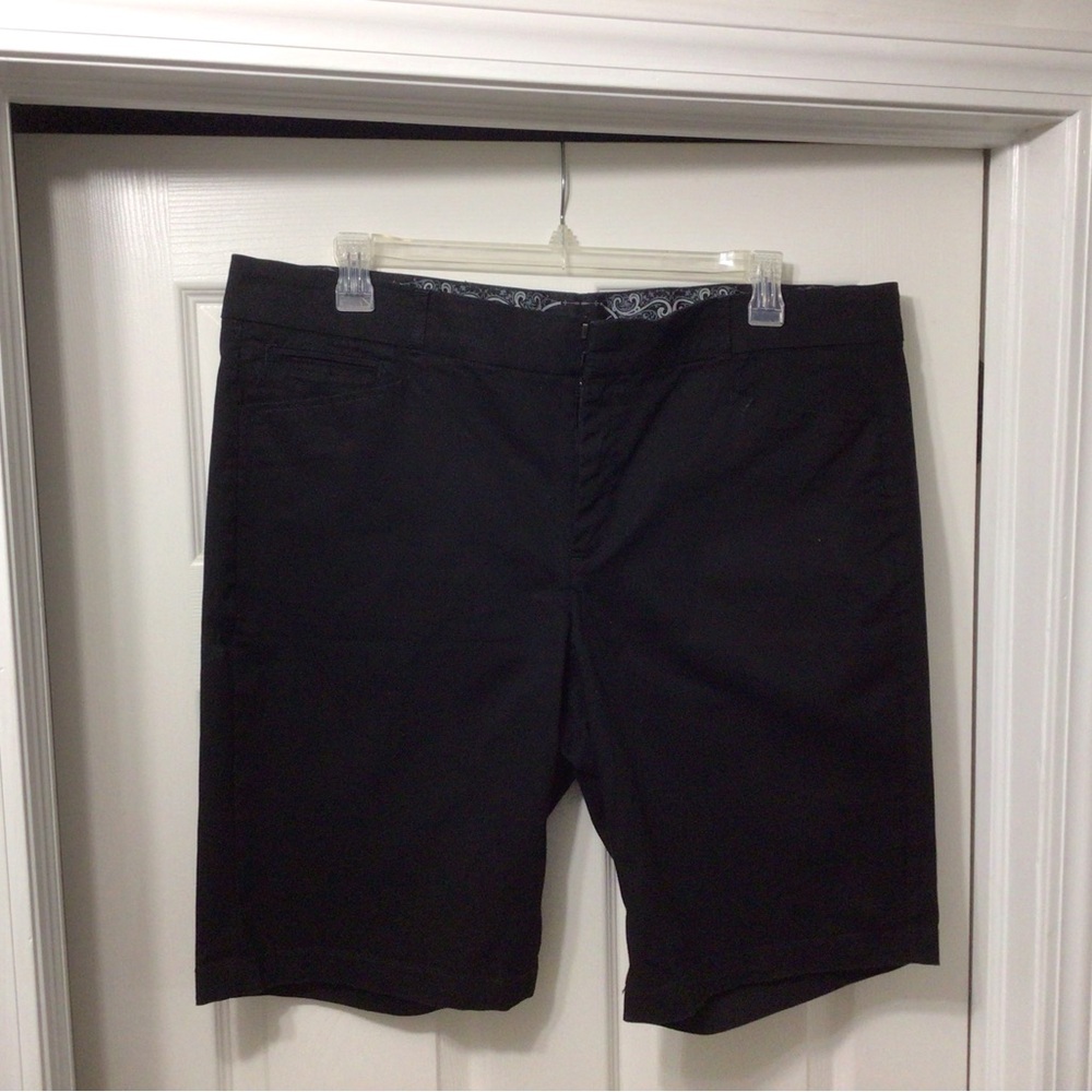 Black dress shorts